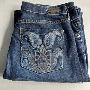 Citizens of Humanity Amber Medium Rise Bootcut Jeans Size 28 Dark Wash